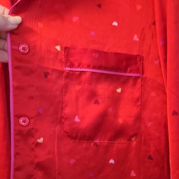 Stars Above Red Heart Pajama Set - Picture 4 of 7